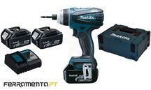 Berbequim Multifunções 18V 4.0Ah Makita DTP141RMJ