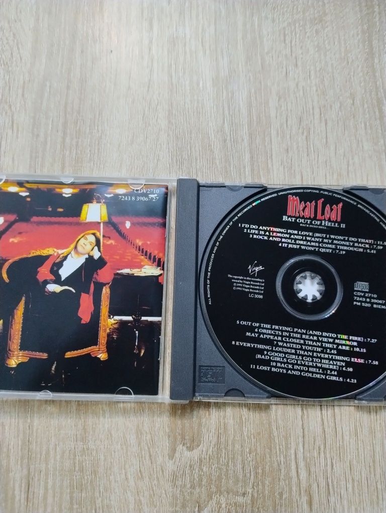 Meat Loaf CD Bat Out of Hell 2