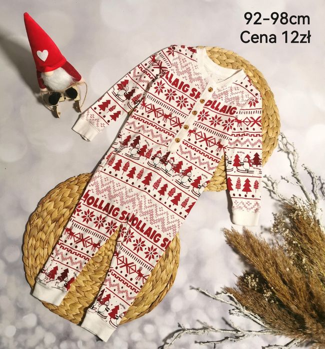 Rampers świąteczny 92-98cm
