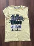 t-shirt, koszulka z krótkim rękawkiem H&M, r. 134/140