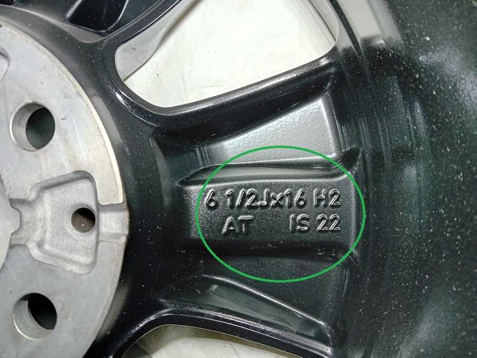 Felga  BMW 16"  6.5Jx16 ET:22  Seria: 3'  G20 G21   nr mag. 1/046