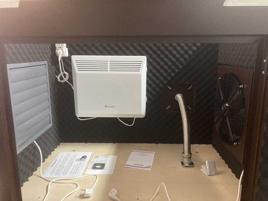 Короб защитный для генератора, максимально шумопоглощающий.