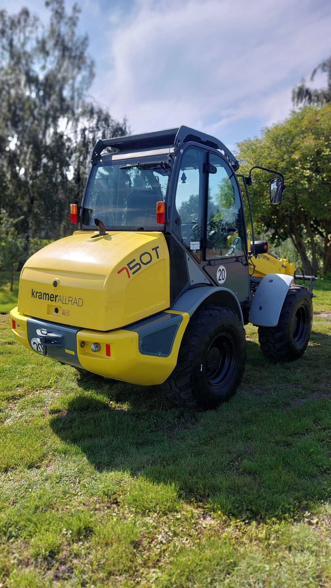 Ładowarka teleskopowa Kramer 750T