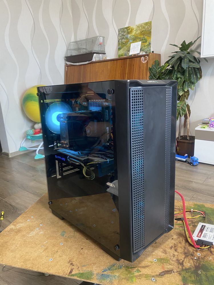 Ігровий ПК ядер 6/12, 16gb, rx580 8gb