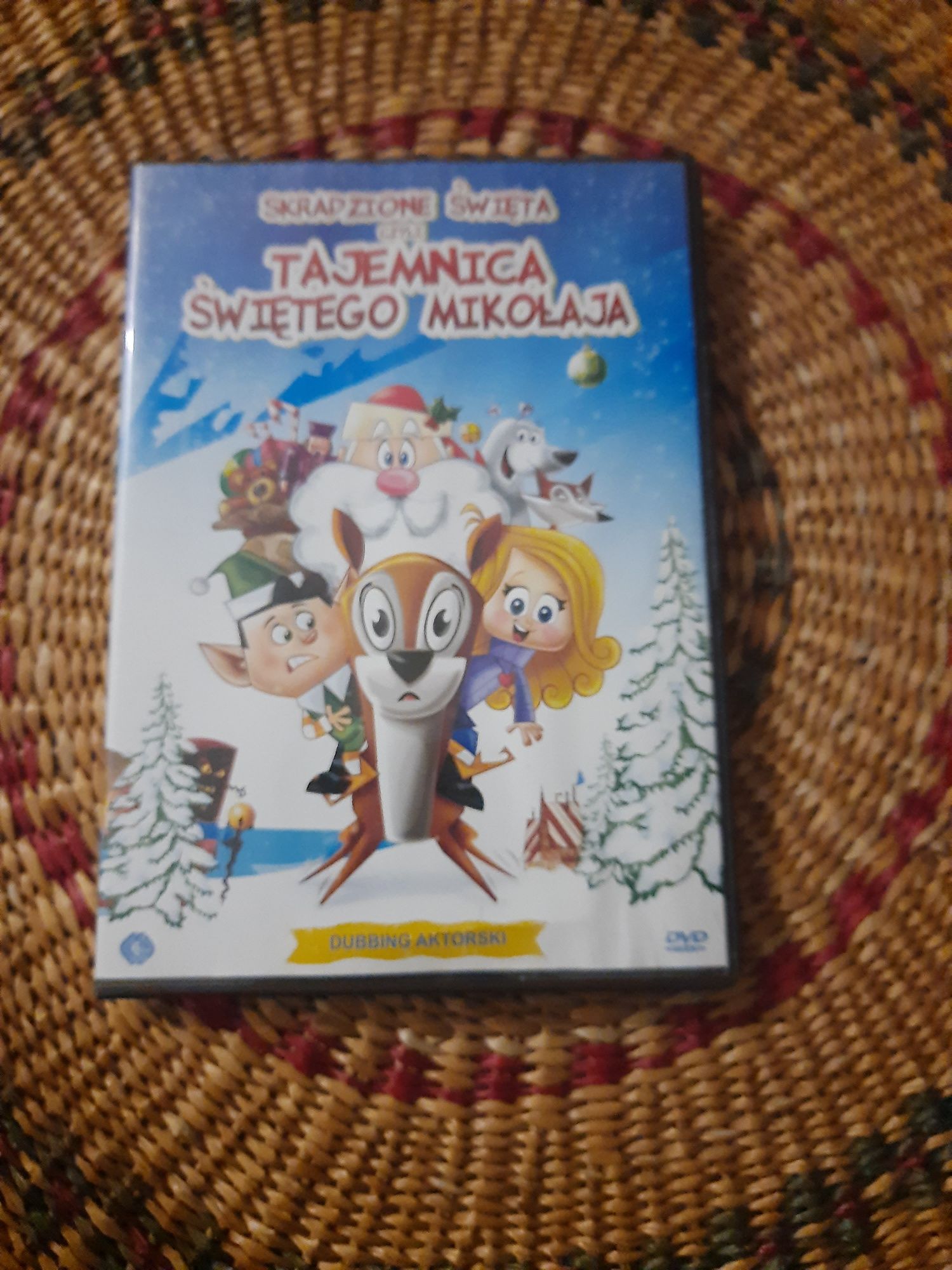 DVD z bajką Tajemnica Świętego Mikołaja