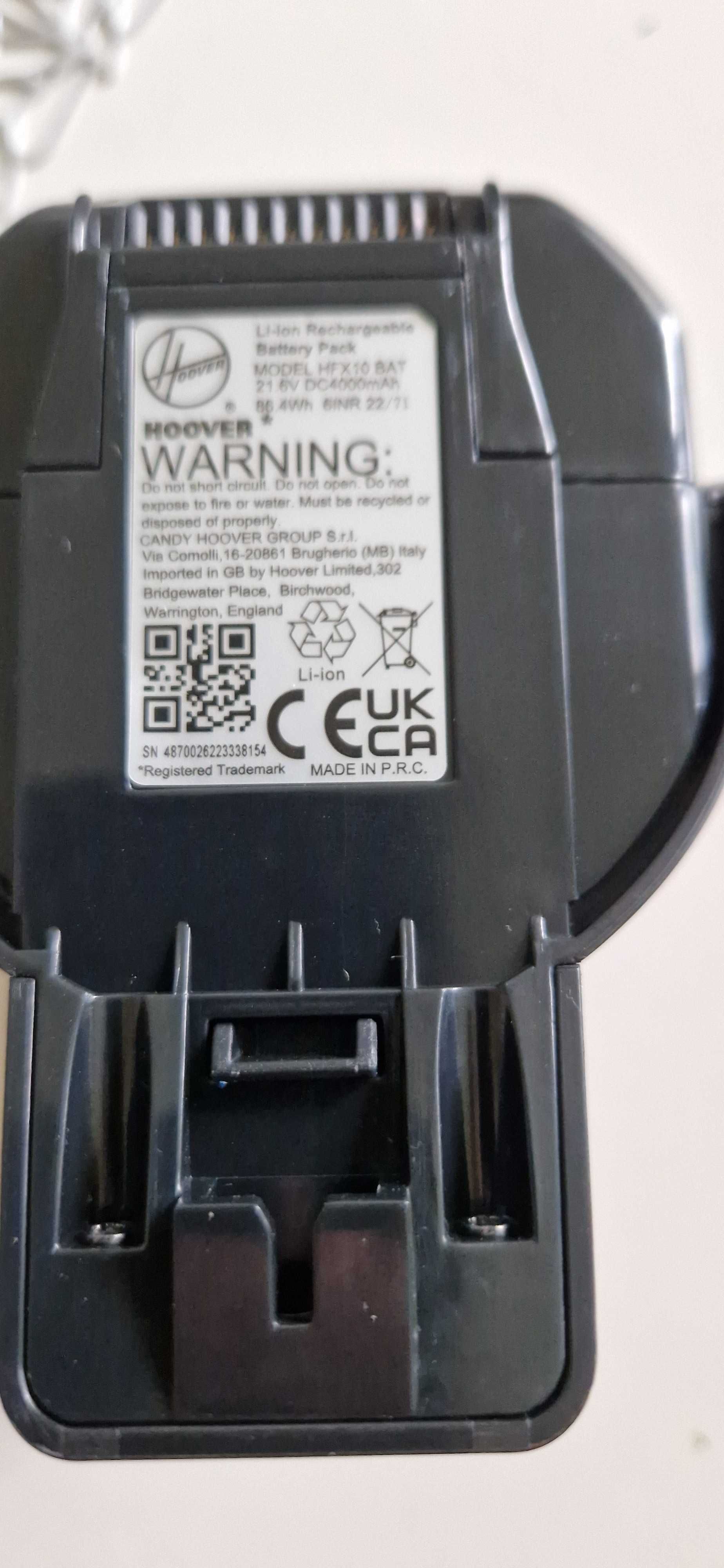Akumulator Nowy Hoover B024 do Hoover HFX Pet HFX10P 011 30min