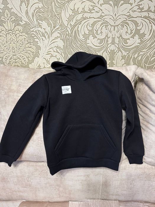 кофта худі на хлопчика на флісі тепла з капюшоном