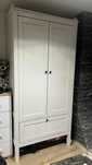 Szafa retro Biała IKEA Hemnes