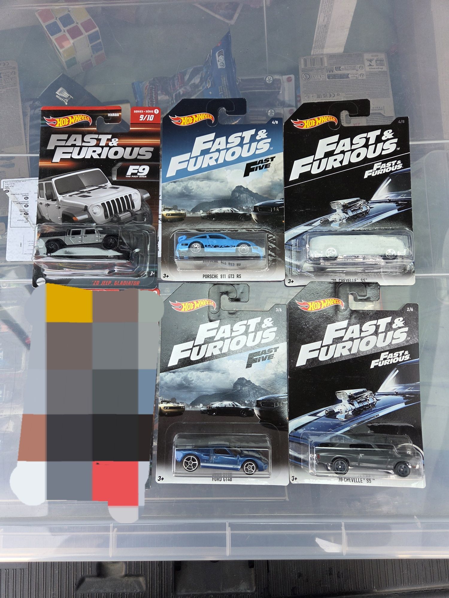Hot wheels fast furious