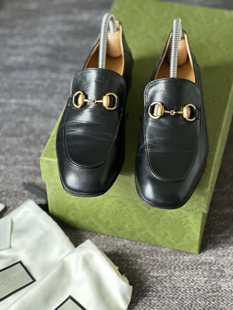 Gucci mokasyny skora roz 36,5