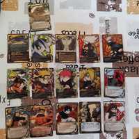 Cartas Naruto CCG originais - diversos sets e raridades