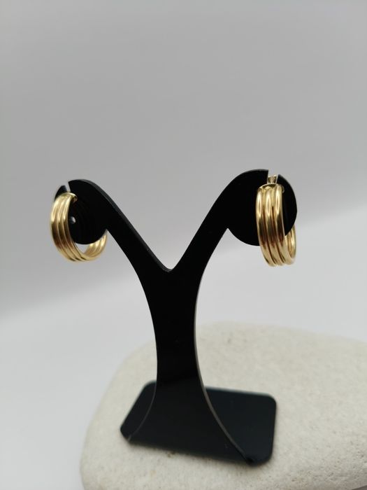 Złote Kolczyki Koła Pr.585 Nowe Zapraszamy