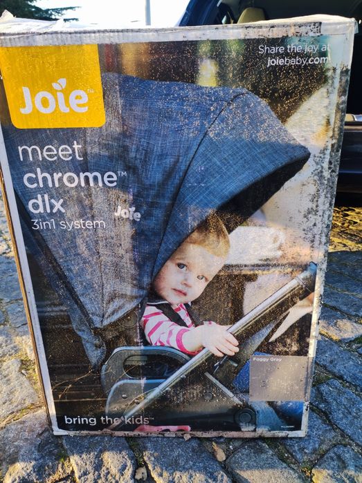 Carrinho bebé + ovo com isofix Joie
