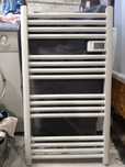 Grzejnik elektryczny programowalny biały 96 x 54 cm 500W