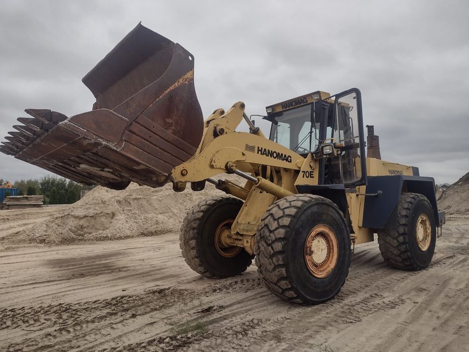 Ladowarka kołowa Hannomag 70e 60e