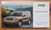 Jeep Commander instrukcja obsługi (2 rodzaje: edycja 2007 oraz XH09)