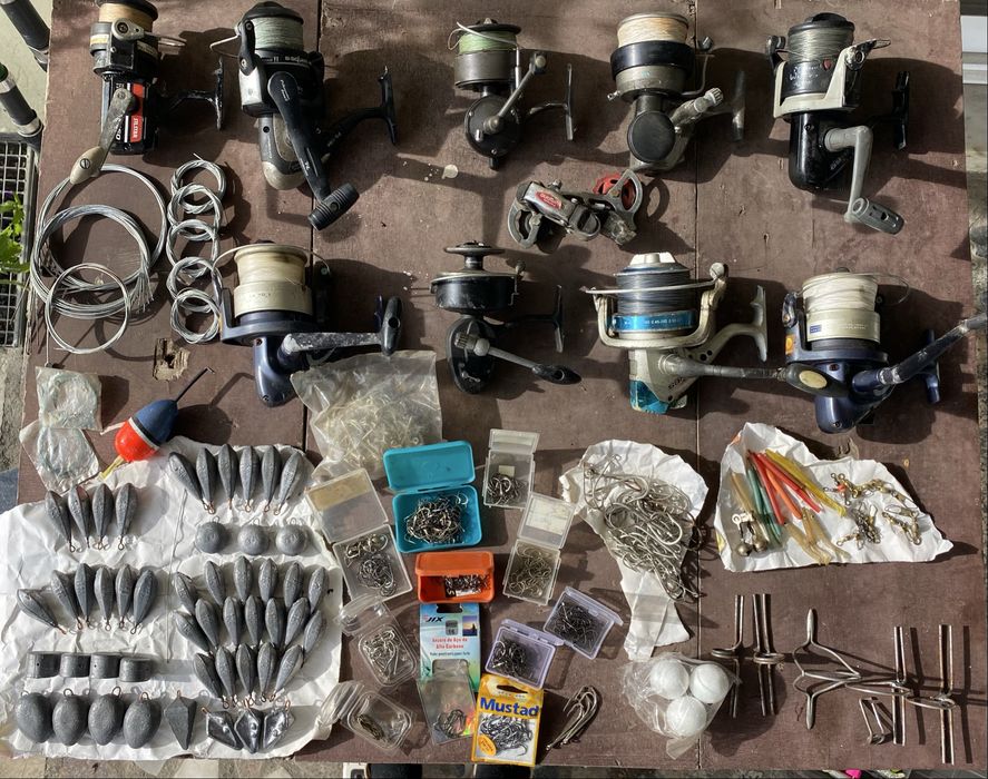 Lote material de pesca