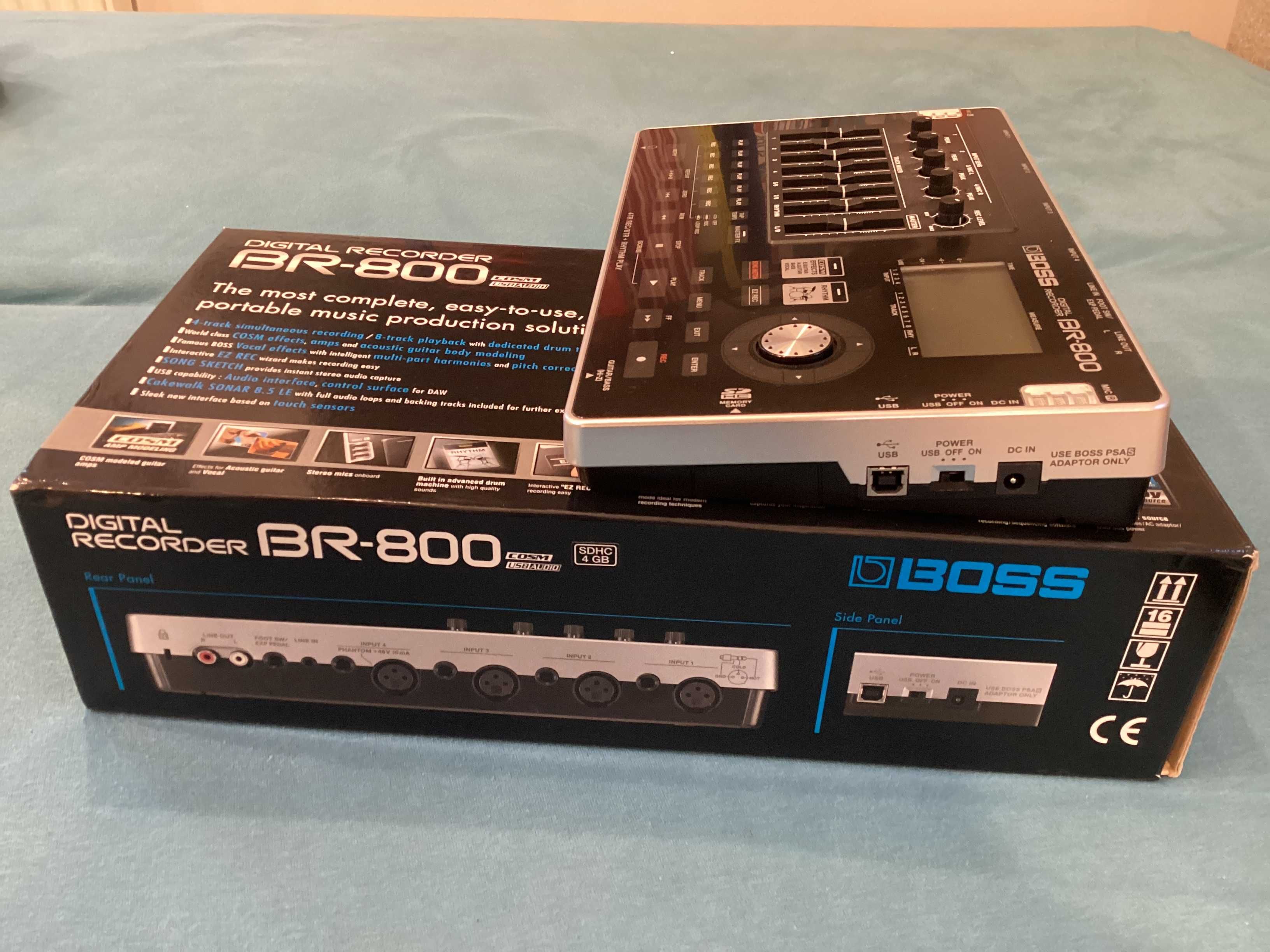 boss br-800 multitrack digital recording studio