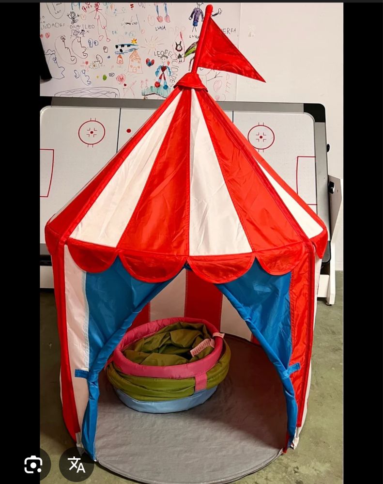 Tenda brincar IKEA Cirkustalt