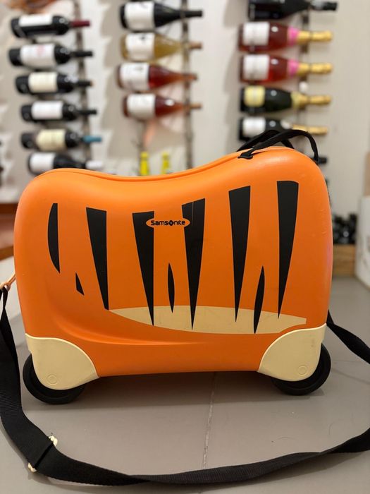 Mala de viagem Samsonite crianca leao