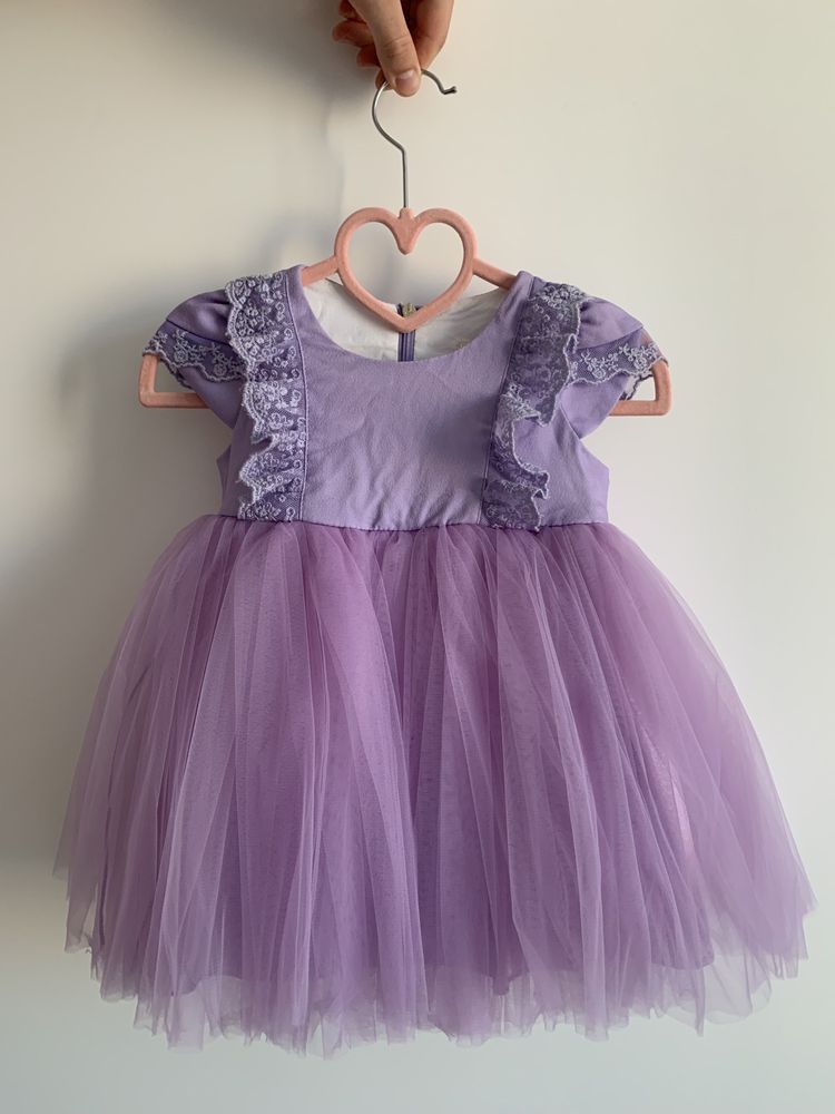 Платье для девочки тм Zironka новое на первый годик 86 см