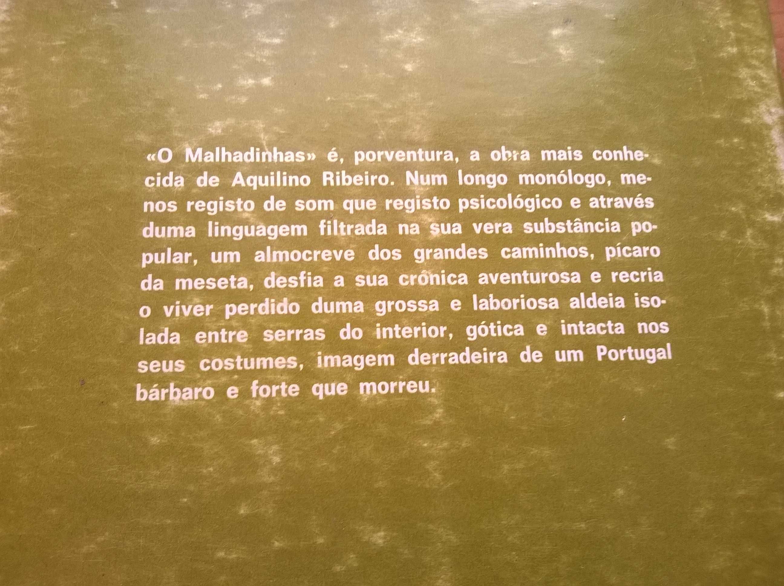 O Malhadinhas + Mina de Diamantes - Aquilino Ribeiro (portes grátis)