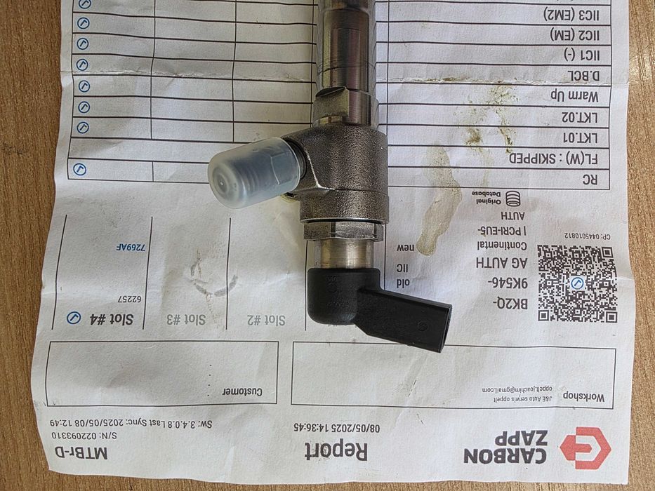 Wtrysk paliwa Ford Transit Tourneo 2014