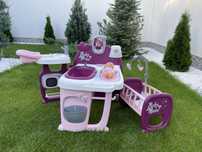 Великий ігровий центр Smoby Baby Nurse Дитяче ліжко Дитяча кухня Ванна