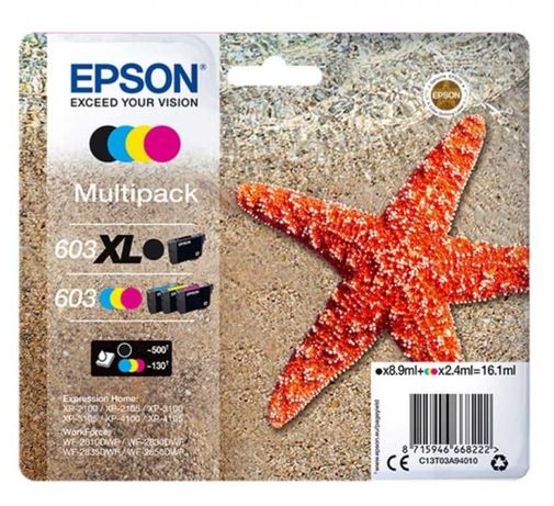 Pack  Originais Epson 603XL portes grátis