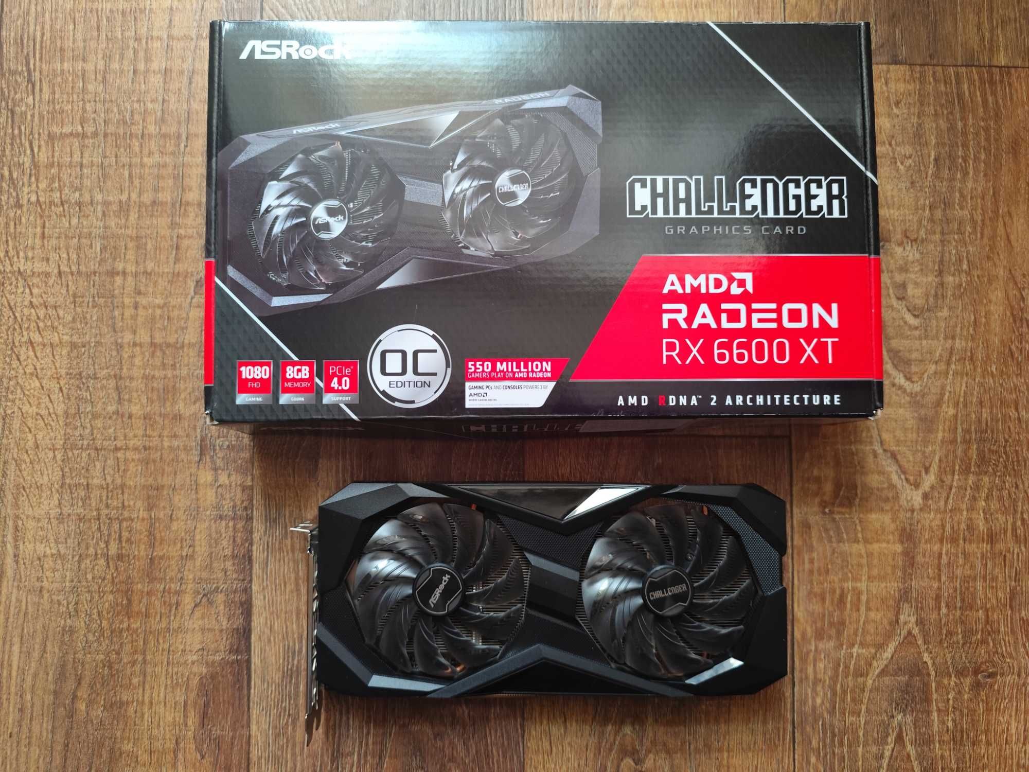 AMD Radeon RX 6600 XT 8GB ASRock Challenger