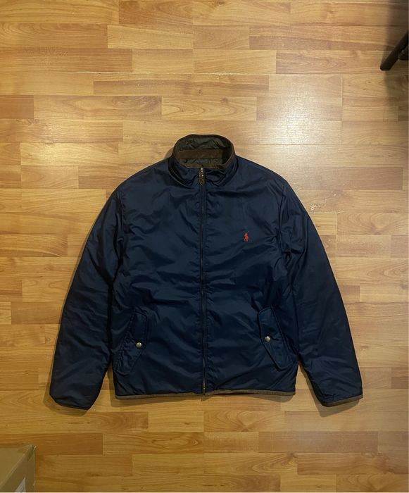 (М) Двусторонняя курточка POLO RALPH LAUREN харингтон jacket бомбер