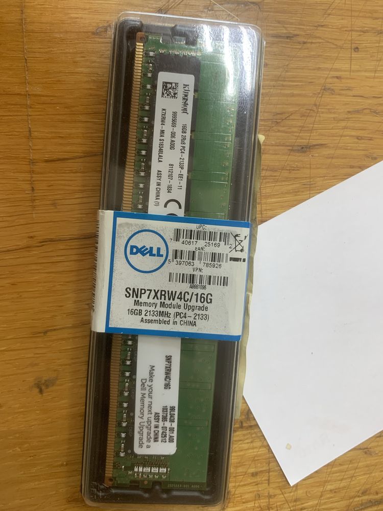Памʼять для сервера 16GB DDR3-4