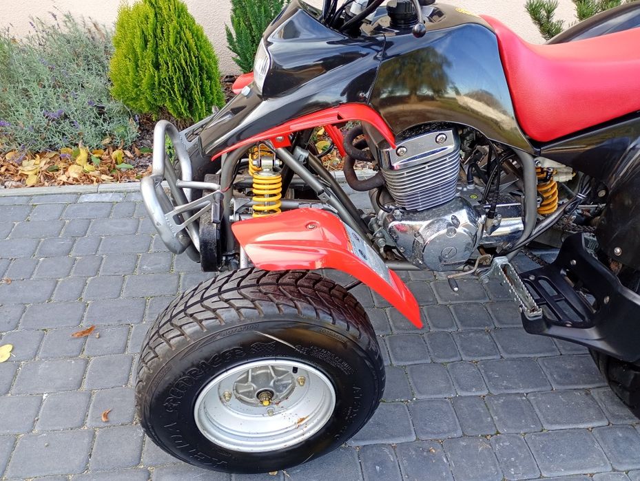 Quad Honda Barossa 250 wsteczny homologacja