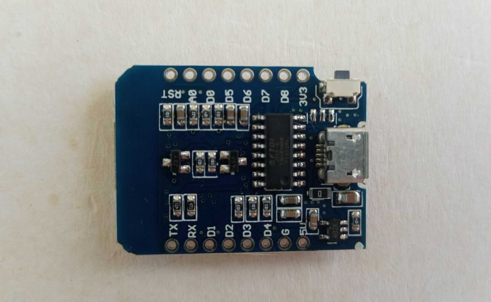 2,4 GHz Wi Fi 802.11 b/g/n модуль Wemos D1 mini ESP8266MOD micro USB