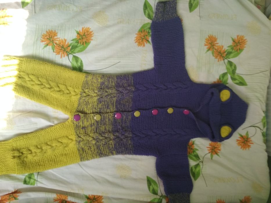 Вязанные комбинезоны