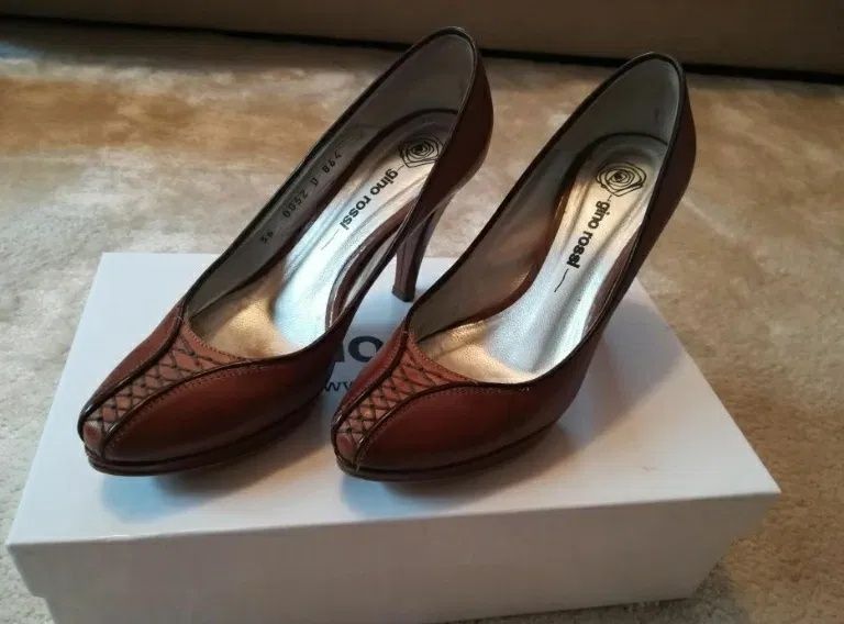 Czółenka szpilki GINO ROSSI - 36 - śliczne