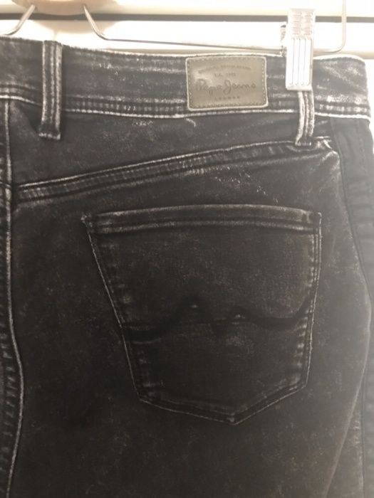 PEPE jeans Cher DLX W28 L32 used black marmurki rurki