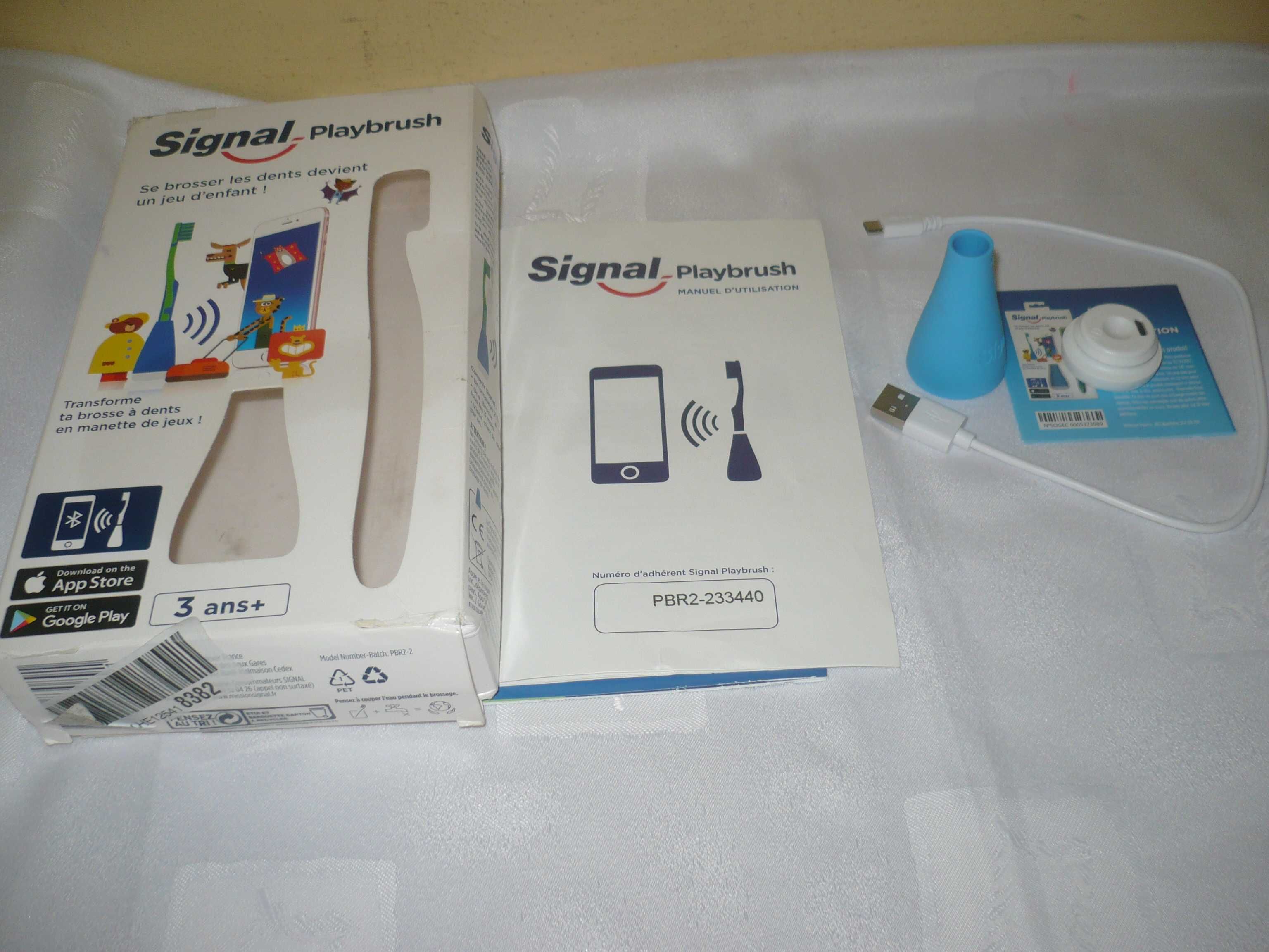 Signal Playbrush nasadka do szczoteczki do zębów z czujnikami ruchu