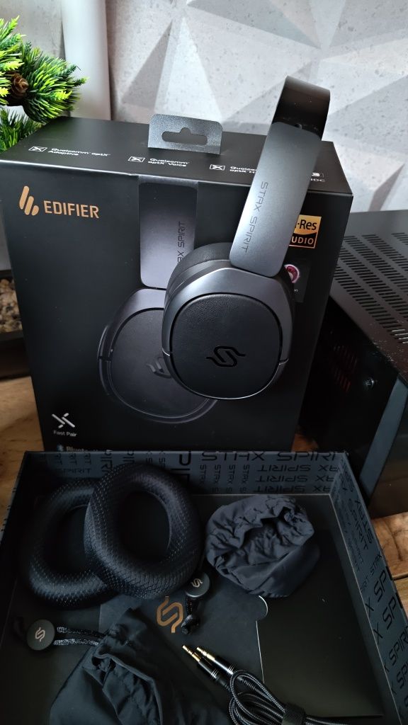 Słuchawki planarne Edifier Stax S5 bluetooth Ldac Snapdragon Sound