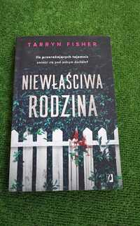 Książka Niewłaściwa rodzina, thriller