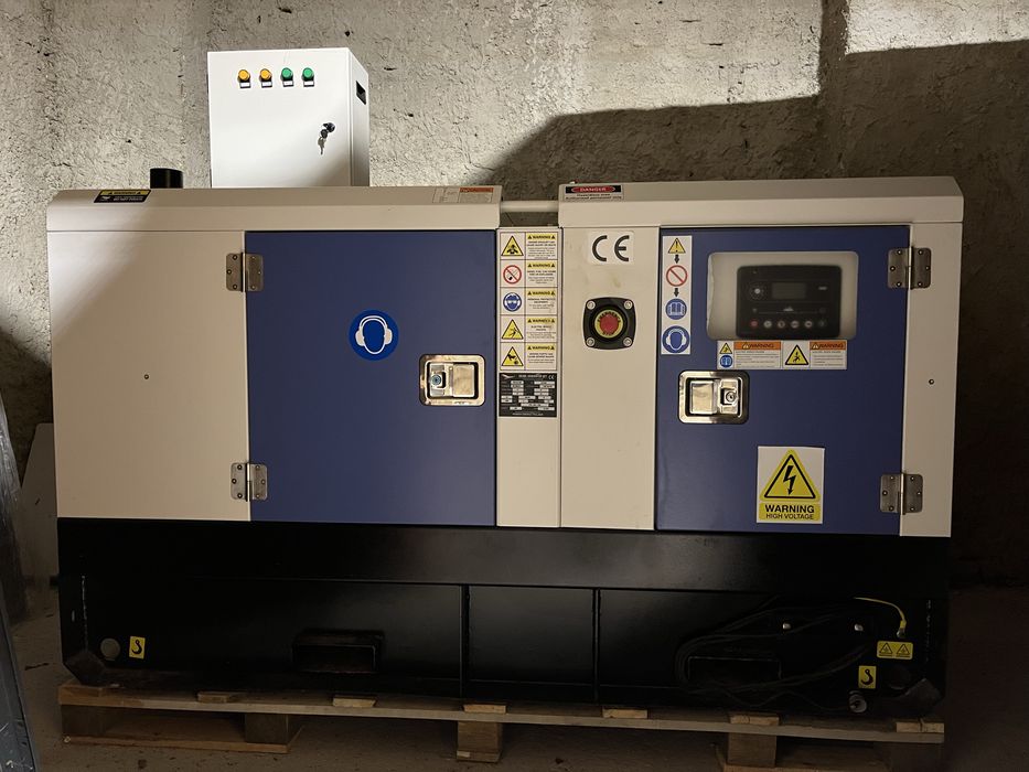Agregat prądotwórczy 17/19 kW z automatyką ATS