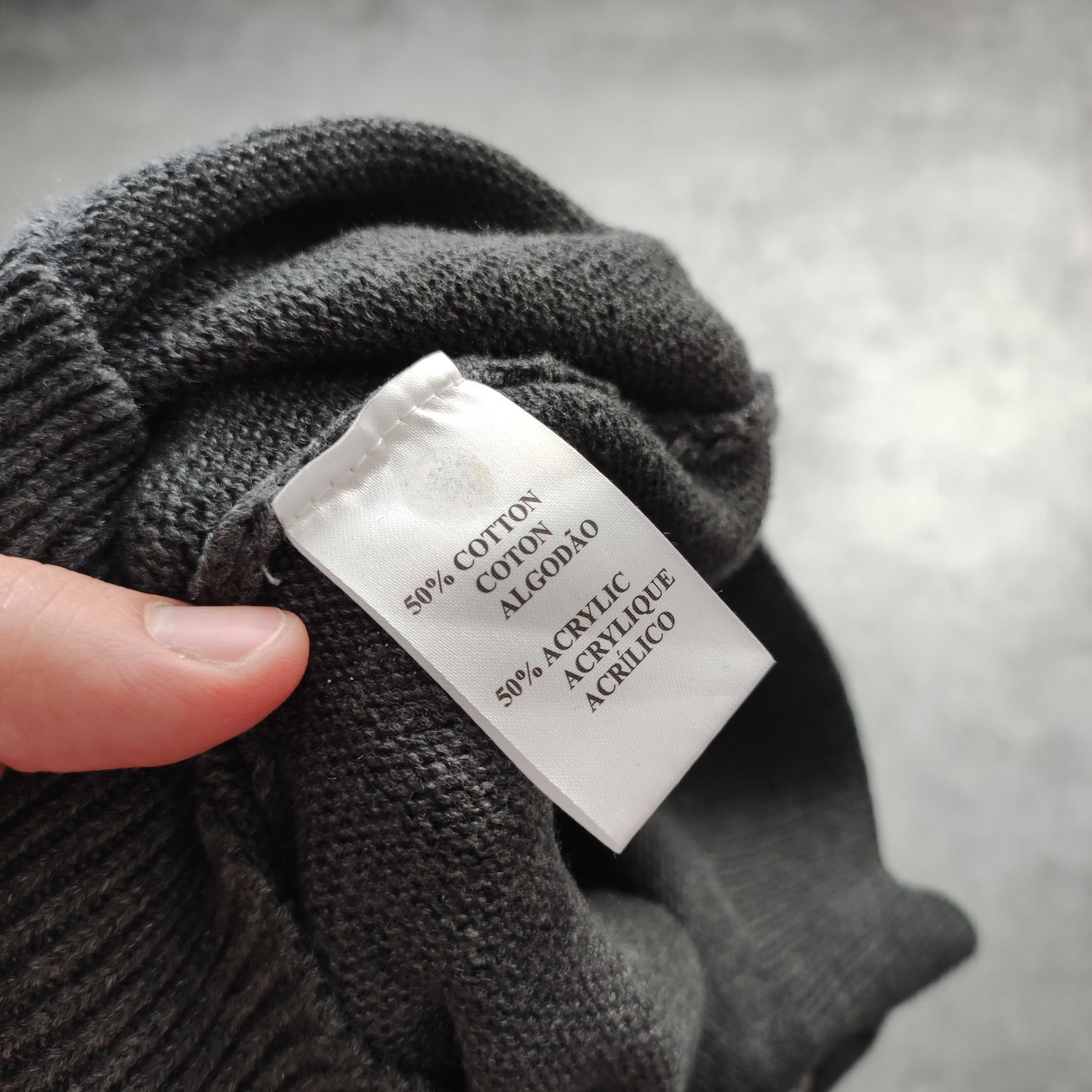 MĘSKI Elegancki Sweter Bawełna PREMIUM Bluza Calvin Klein Golf Suwak