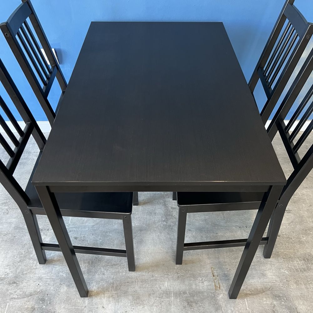 Stół TARENDO z 4 krzesłami STEFAN IKEA