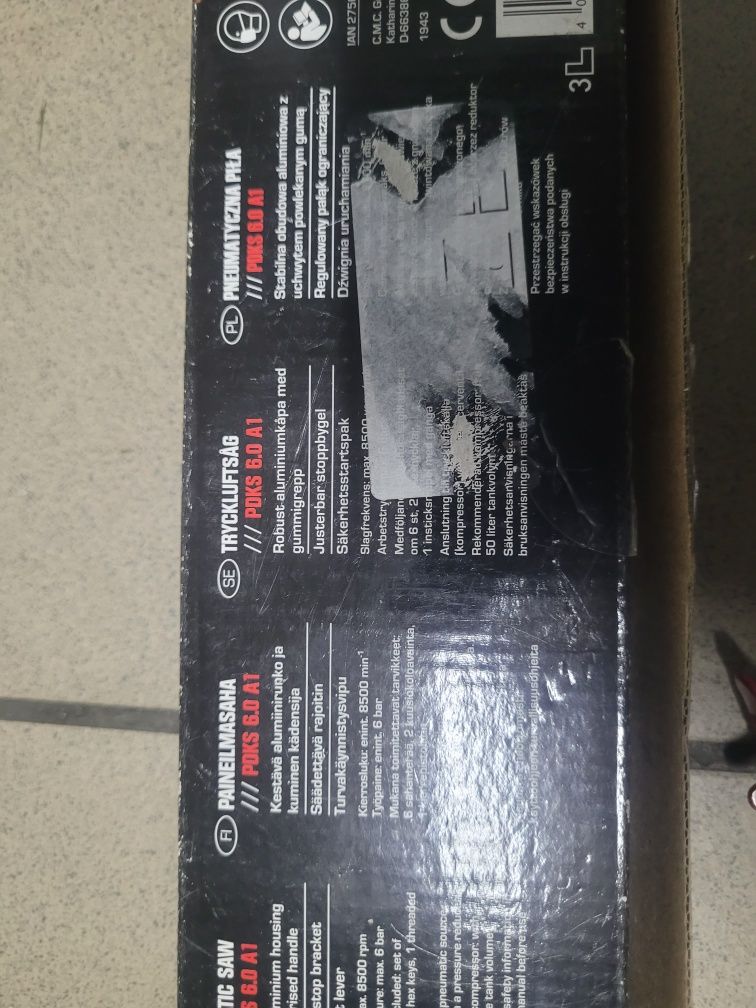 Piła pneumatyczna parkside pdks 6.0A1