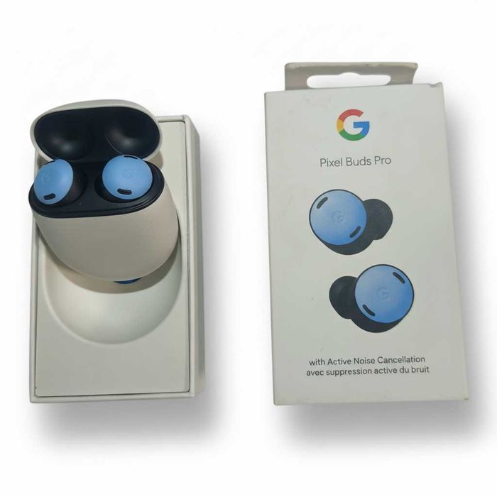 Google Pixel Buds Pro Azul | Estado Impecável | Higienizados