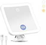 Lustro Fancii Mira 2 z LED i 10× powiększeniem, USB-C, 13h pracy