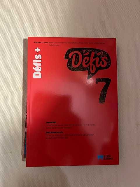 "Défis! 7" - Francês - 7º ano – NOVO - PROJECTO PROFESSOR