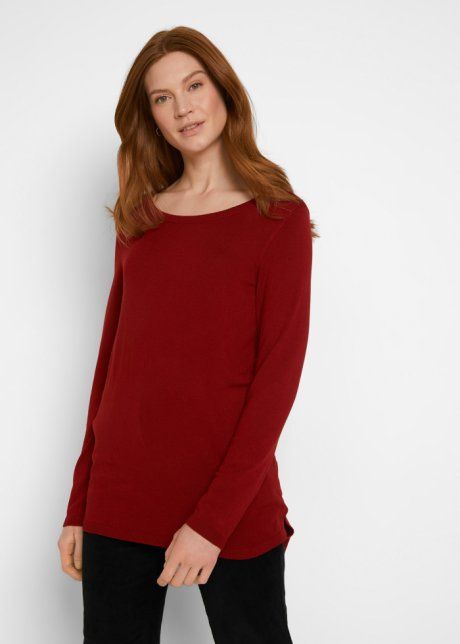 B.P.C sweter bordowy dłuższy cienki r.40/42