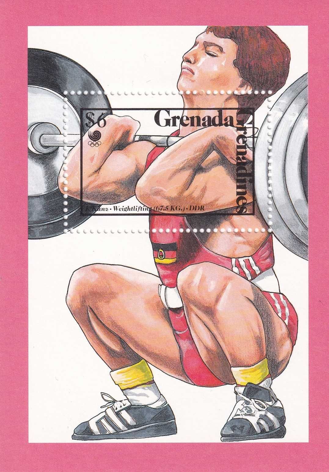 znaczki pocztowe czyste - Grenada 1989 bl.165 cena 6,70 zł kat.5€