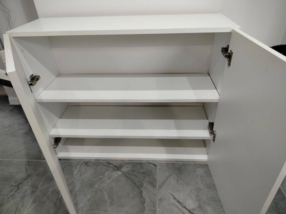 Szafka wisząca biała akryl kuchenna lazienkowa